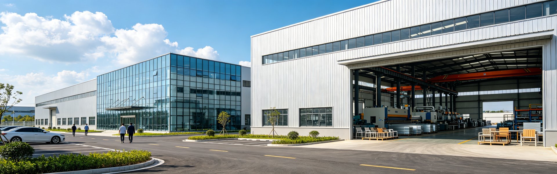 AOTUDE factory building and production workshop